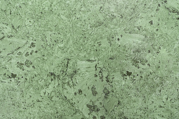 Cork wood background. green tinting