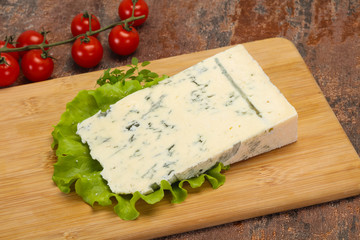 Italian traditional gorgonzola soft cheese