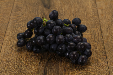 Fresh ripe sweet red grape
