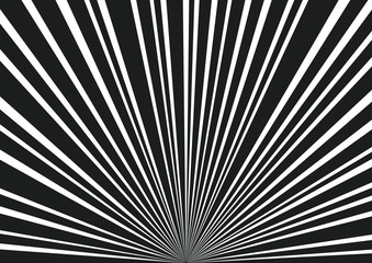 Obraz premium 集中線