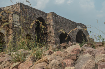 ruins of an old castle