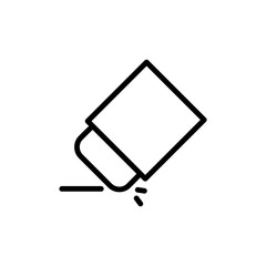 Eraser Icon Design Vector Template