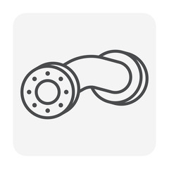 pipe connector icon