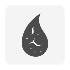 dirty water icon
