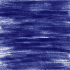 Dark blue brush background Texture paint illustration.