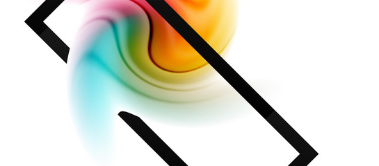 Abstract background, fluid mixing gradient liquid style colors composition. Vector Illustration For Wallpaper, Banner, Background, Card, Book Illustration, landing page