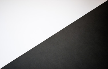 Black and white contrast abstract background divided diagonal