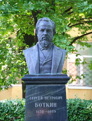 A monument to Botkin Mirgorodskaya ulitsa Saint Petersburg Russia August 2017 © Станислав Вершинин
