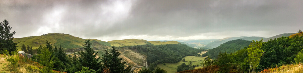storm over the valley