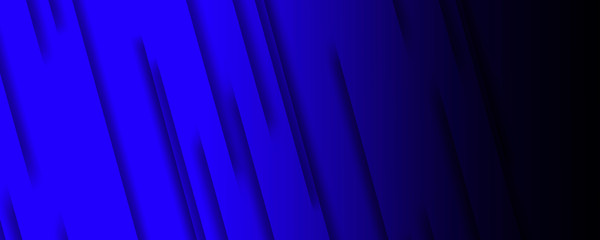 Obraz premium blue background with shadows and lines 