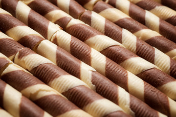 Wafer rolls view