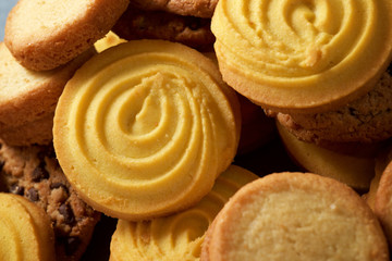 Cookies close up