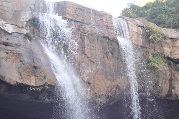 waterfall in forest