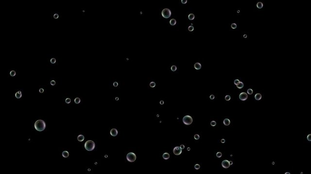 Soap Bubble Loop Animation Particles with QuickTime Alpha Channel / Prores 4444.
High Quality Realistic Animation.
Can be used with any kind of celebration events.