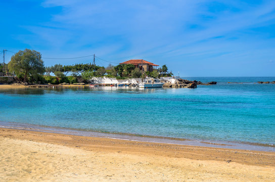 Stoupa is a seaside village of Mani,located along two bays with sandy beaches.In the famous beach of Kalogria Nikos Kazantzakis was inspired and wrote the uniqe novel &ldquo;Life and Times of Alexis Zorbas"