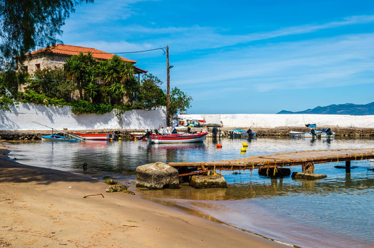 Stoupa is a seaside village of Mani,located along two bays with sandy beaches.In the famous beach of Kalogria Nikos Kazantzakis was inspired and wrote the uniqe novel &ldquo;Life and Times of Alexis Zorbas"