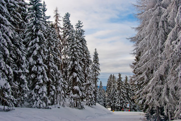 Les Arcs 1800, Massif de La Vanoise, high Tarentaise valley Savoie French Alps France