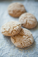 Four wholegrain baked loafs