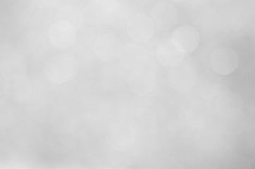 abstract white blur bokeh glitter sparkle no color background.