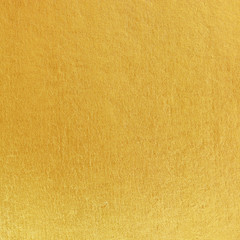 Shiny yellow leaf gold foil texture background