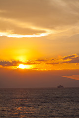 Ocean sunset