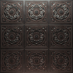 Vintage decorative pattern. 3D rendering.