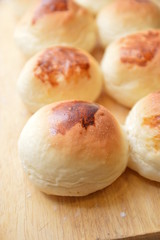 panini brioche dolci con burro al forno fatte in casa