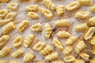 gnocchi di patate tipica pasta italiana fatta in casa