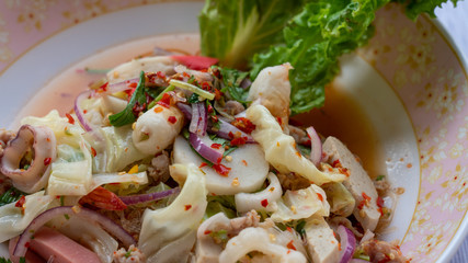 Thai Food Mixed Dishes 