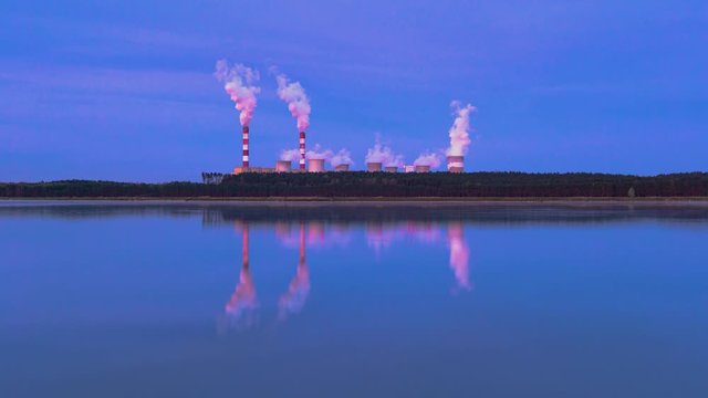 Coal-fired CHP plant in central Poland, Belchatow.