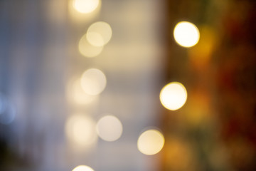 background with lights and bokeh