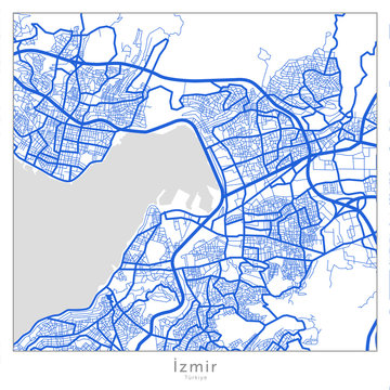map of Izmir