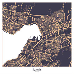 map of Izmir