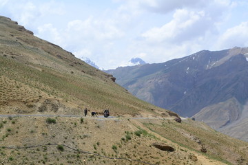 bike ride through the mountains