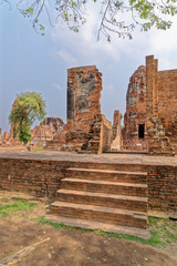 Buddhist temple of Wat Mahathat, Sukhothai - Thailand