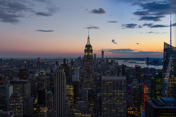 Fototapeta na wymiar Empire State Building in NYC