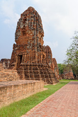 Buddhist temple of Wat Mahathat, Sukhothai - Thailand