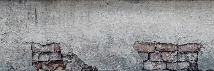 Stone panoramic wall texture