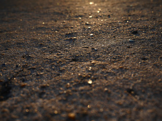 The background from the road