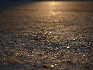 The background from the road