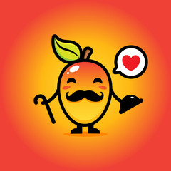 cool mango vector design