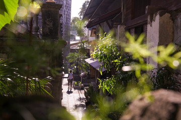 A street cross in the Philippines.