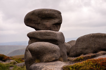 rocks in the mountains