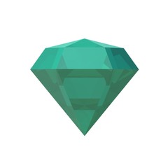 Diamond Green in 3D. Tapas. Stone. Jewellery