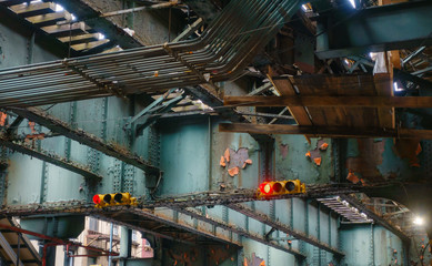 Old transport subway infrastructure