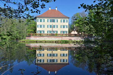 Wasserschloss in Unterwittelsbach bei Aichach