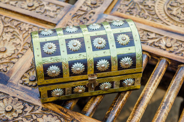 Colorful Mattel items from Surajkund handicraft fair