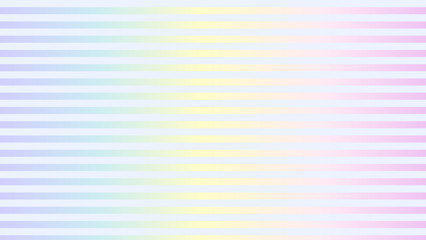 Stripes pattern vector backdrop. Soft colorful background with gradient pastel color palette. Horizontal lines. Illustration for banner, presentation template, wallpaper, text place and social media.