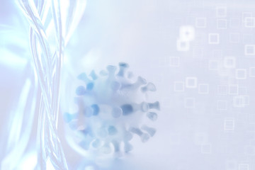 blurred abstract background concept coronavirus hospital vaccine medicine injection