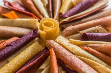 Sweet pure fruit pastille